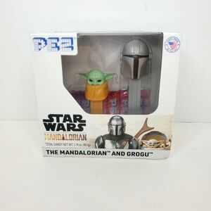 NEW Sealed Disney PEZ Dispensers Star Wars~ The Mandalorian & Grocu‎ With Candy